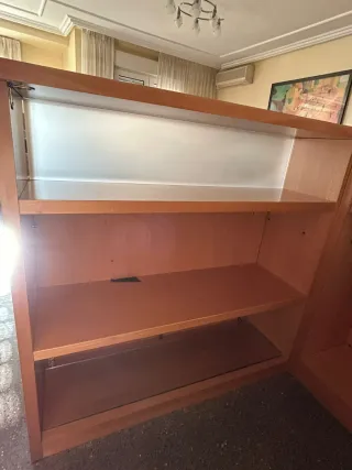 Barra de bar de madera