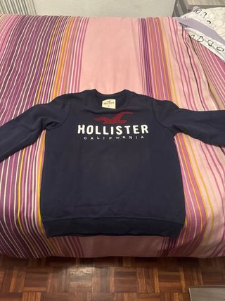 Sudadera Hollister Hombre Azul Marino