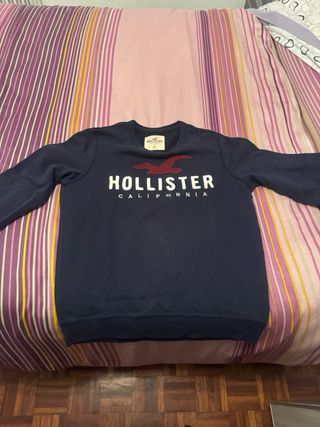 Sudadera Hollister Hombre Azul Marino