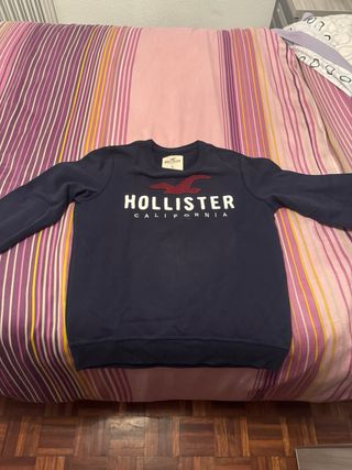 Sudadera Hollister Hombre Azul Marino