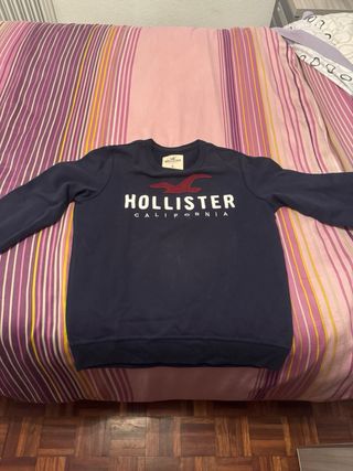 Sudadera Hollister Hombre Azul Marino