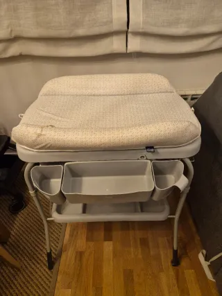Bañera cambiador bebé
