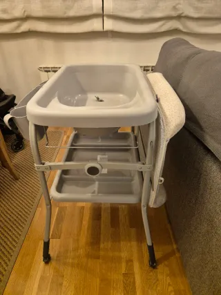 Bañera cambiador bebé