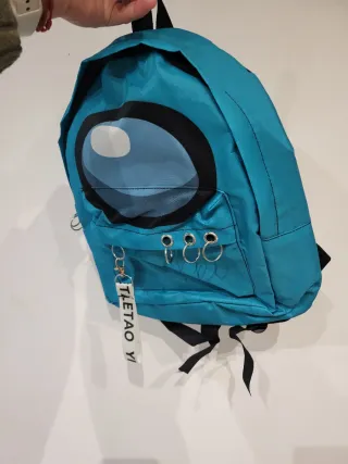 Mochila Among Us Azul