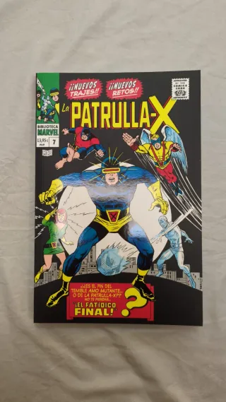 Biblioteca marvel patrulla x tomos del 1 al 9