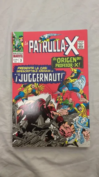 Biblioteca marvel patrulla x tomos del 1 al 9