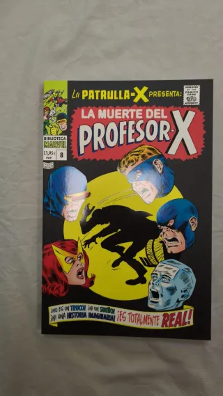 Biblioteca marvel patrulla x tomos del 1 al 9