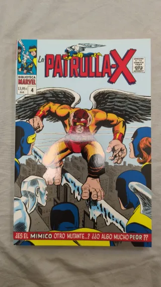 Biblioteca marvel patrulla x tomos del 1 al 9