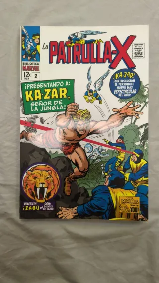 Biblioteca marvel patrulla x tomos del 1 al 9