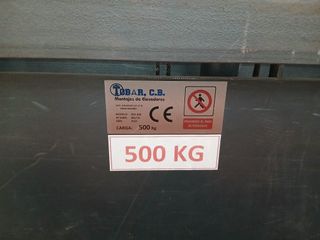 Montacargas industrial 500 kg