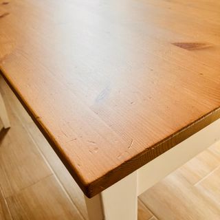 Mesa Comedor Ikea Lerhamn Madera Blanca