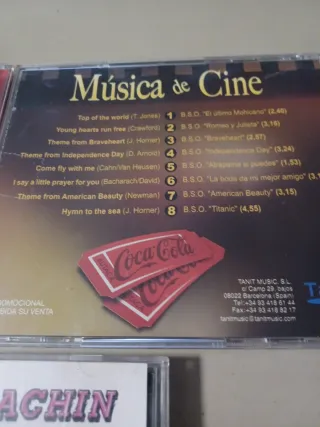 3 CDs Antonio Machín Música de Cine