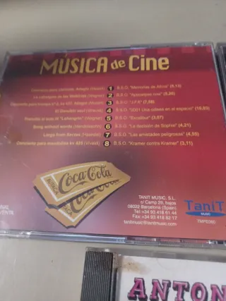 3 CDs Antonio Machín Música de Cine