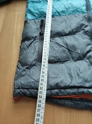 Chaqueta +8000 gris y turquesa. Niño T.14