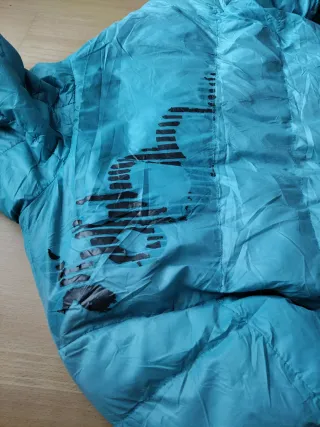 Chaqueta +8000 gris y turquesa. Niño T.14