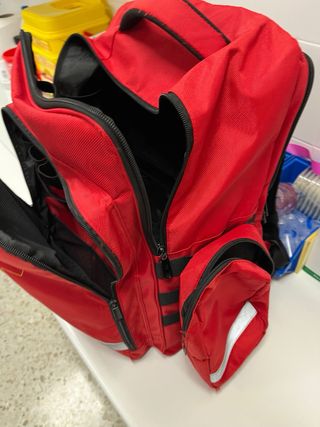 Mochila Sanitaria Urgencias Roja