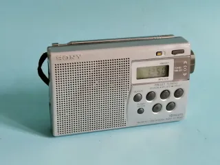 Radio Sony ICF-M280 FM/AM PLL Plata