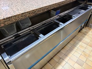 Nevera botellero profesional acero inoxidable