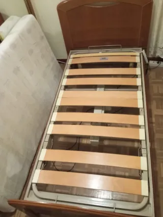 Cama articulada eléctrica con colchón+Mando distan