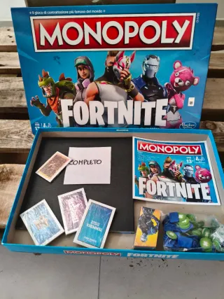 Monopoly Fortnite Gioco in Scatola