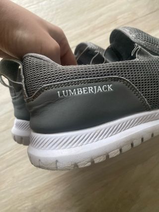 Sneakers uomo grigie Lumberjack traspiranti n.44