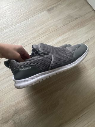 Sneakers uomo grigie Lumberjack traspiranti n.44