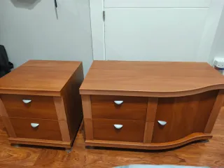 Mesitas de noche de madera