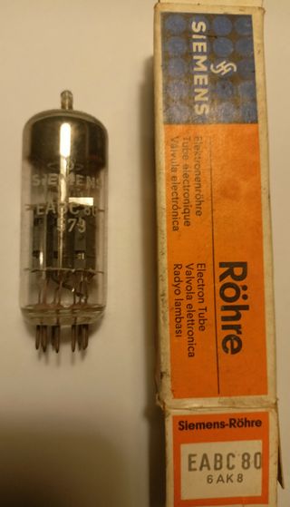 Valvola EABC80 Siemens NOS