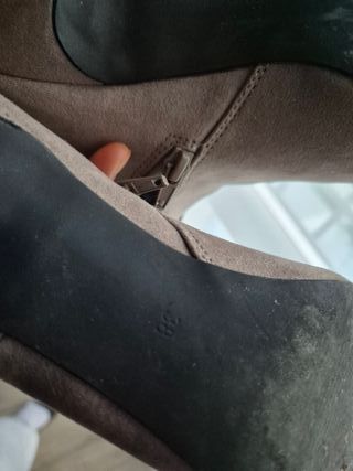 Stivaletti camoscio Anna Field beige/grigi