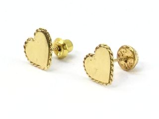 Pendientes Corazón Oro 18K
