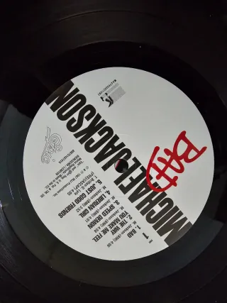 Vinilo Michael Jackson Bad Gatefold