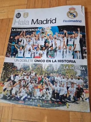 Revistas,posters,discos y muchas cosas del madrid