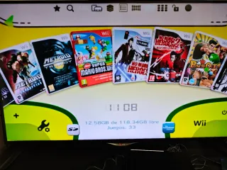 Nintendo Wii con 30 juegos