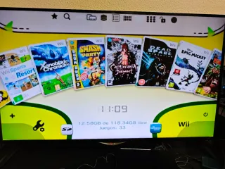 Nintendo Wii con 30 juegos