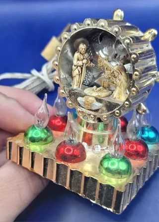 Nacimiento Religioso con Luz