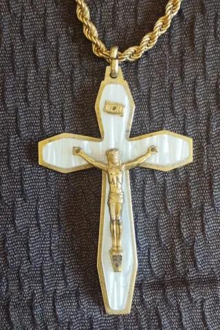 Collar Crucifijo Primera Comunión