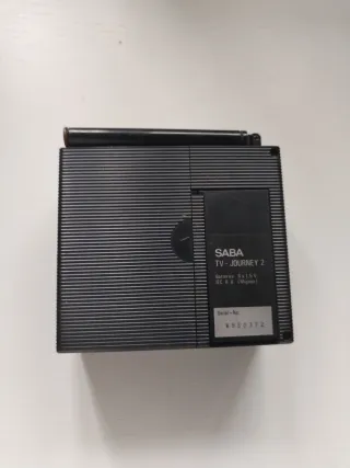 Televisor SABA TV-Journey 2 Portátil Vintage