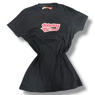 Camiseta Roxy Vintage Talla M/S Negra