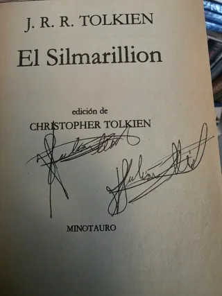 PRIMERA EDICIÓN SILMARILLION EN ESPAÑOL