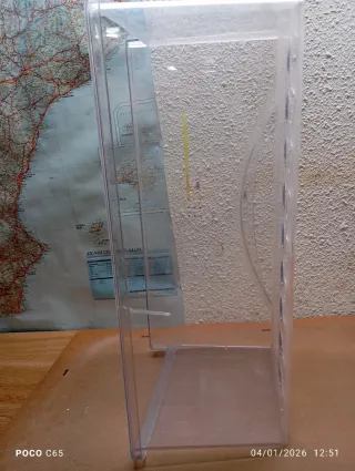 Cassetto per congelatore in plastica trasparente