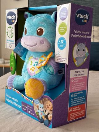 NUEVO Peluche VTech Federhipo Mimoso Sensorial