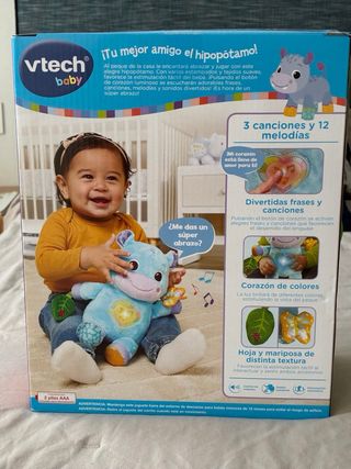 NUEVO Peluche VTech Federhipo Mimoso Sensorial