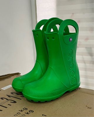 Botas de agua Crocs verdes
