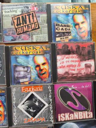 Lote  CDs Rock y Punk