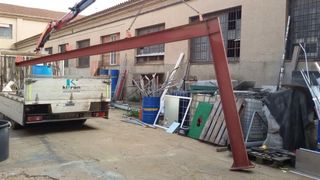 Estructura metálica para parking