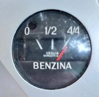 Lancia Fulvia cruscotto benzina acqua olio