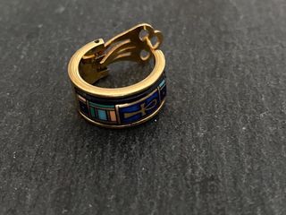 Pendientes vintage Michaela Frey esmaltados