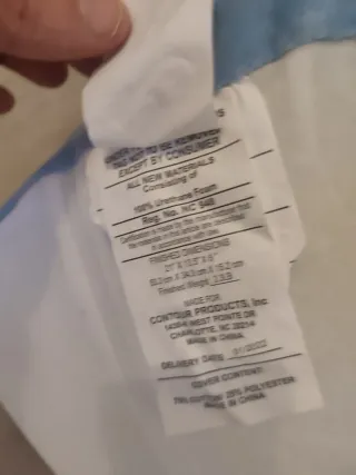 Almohada ergonómica Contour