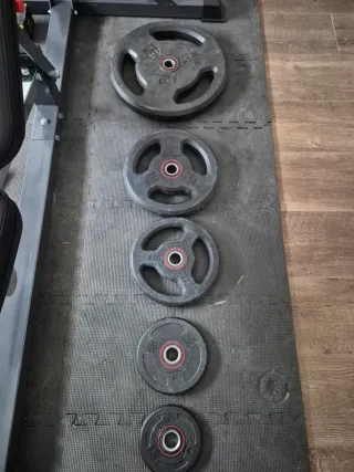 Discos de pesas Decathlon