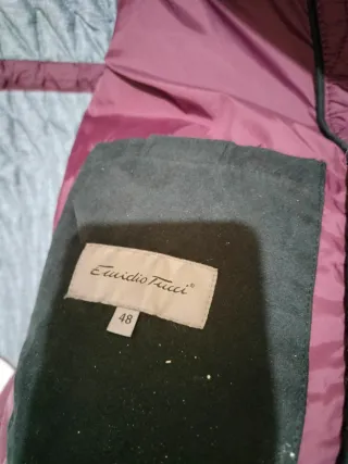 Chaqueta acolchada hombre talla 48